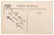 antique french postcard with greeting text from paris