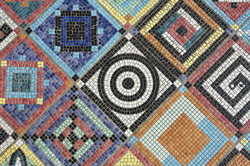 Aufkleber - Colorful Mosaic