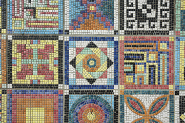 Aufkleber - Colorful Mosaic