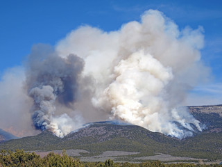 Smoke from a Wildfire