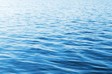 Blue Water Photo Background With Soft Waves