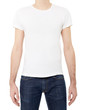 © andersphoto - White t-shirt on man on white, clipping path