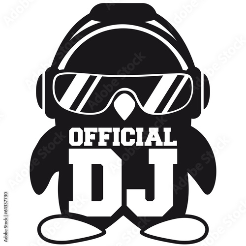 Official Dj Pinguin Kopfhorer Buy This Stock Illustration And Explore Similar Illustrations At Adobe Stock Adobe Stock