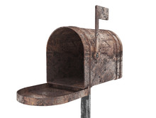Old Metal Mail Box