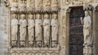 Jesus and disciples at Notre Dame de Paris, France