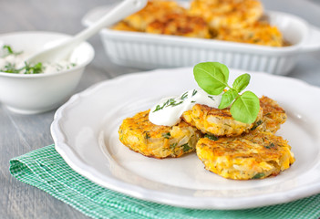 Healthy vegetarian patties