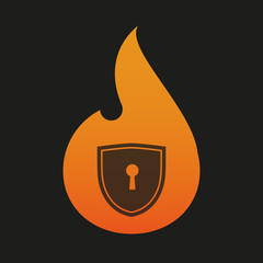 Sticker - Flame icon