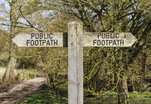 Public Footpath Sign 3