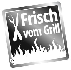 Canvas Print - Frisch vom Grill