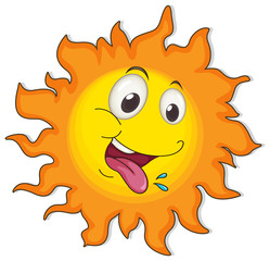 Sticker - A happy sun