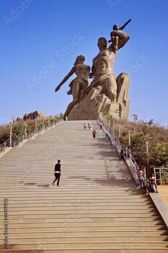 Fotografia monument de la Renaissance Africaine (Dakar)