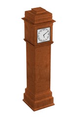 Wall Mural - realistic 3d render of old clock