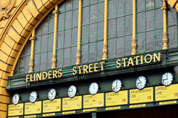 Flinders Street Station  - Melbourne