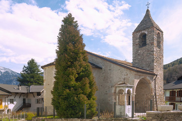 Wall Mural - Trentino, Calceranica al Lago, Chiesa di San Ermete, Chiesa Sant