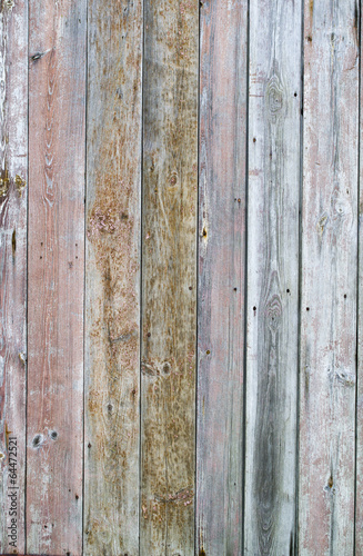 Naklejka dekoracyjna Old wood texture, vintage natural background close up