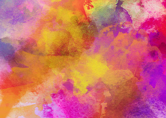  Colorful Watercolor Background.