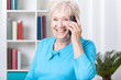 © Photographee.eu - Elderly woman talking on the phone