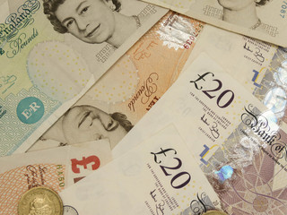 Wall Mural - British Sterling Pounds