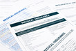 © vinnstock - medical insurance form,