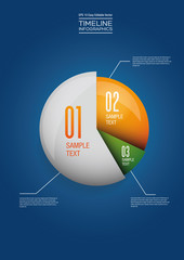 Poster - Modern infographics vector design template