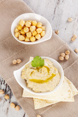 Canvas Print - Hummus.