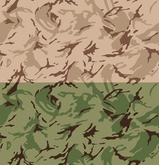 Wall Mural - desert camouflage pattern seamless