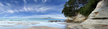 View Of Rangitoto Island Taken From North Shore, New Zealand