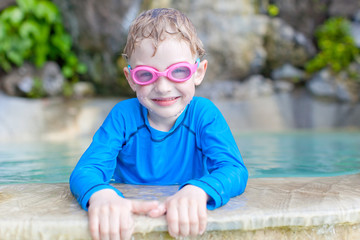 Canvas Print - boy at vacation