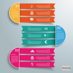Canvas Print - 3 Triple Banners