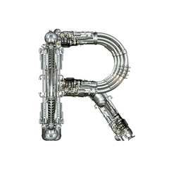 Alphabet technically, Letter R