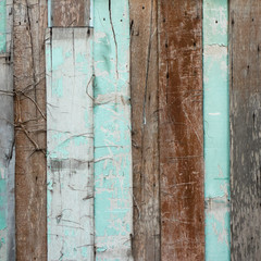 Wall Mural - Old Grunge wooden wall texture,Tropical