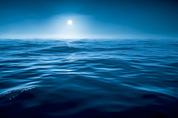 dark blue ocean