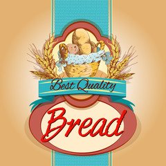 Sticker - Bread pack label