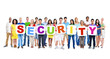 © Rawpixel.com - Group of People Holding Word Security