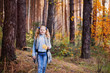 © Maya Kruchancova - smile girl in autumn forest