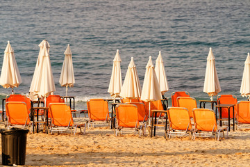 Canvas Print - Coastline in Thassos