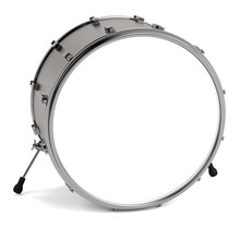Realistic 3d Render Of Drum