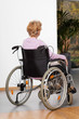 © Photographee.eu - Elderly lady on wheelchair