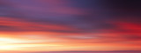 Fototapeta Na sufit - Colorful sunset with long exposure effect