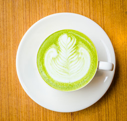 Wall Mural - Green tea latte