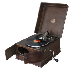 Old gramophone