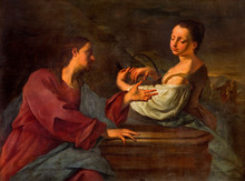 Venice -  Paint Of Rebecca And Isaac At The Well