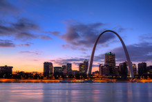 View Of The Gateway Arch - St Louis, Missouri