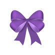 © madamkrapiva - бантик фиолетовый