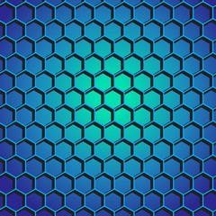 Abstract background blue honeycomb ,vector eps10