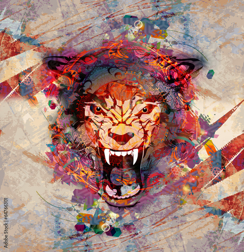 яркий абстрактный  фон