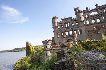 Ruins of Castle by River