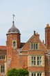 Tudor Brick Building with tower