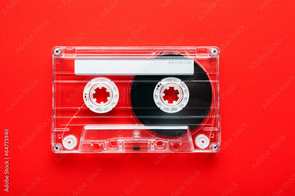 An old styled cassette - obrazy, fototapety, plakaty 