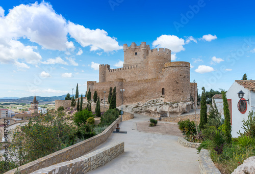 Villena Castle, Alicante Province, Spain Obraz na płótnie
